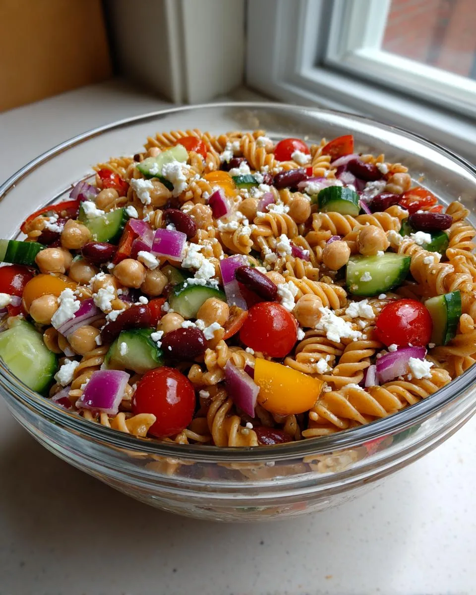 Fiber Rich Pasta Salad Recipe - detail 1