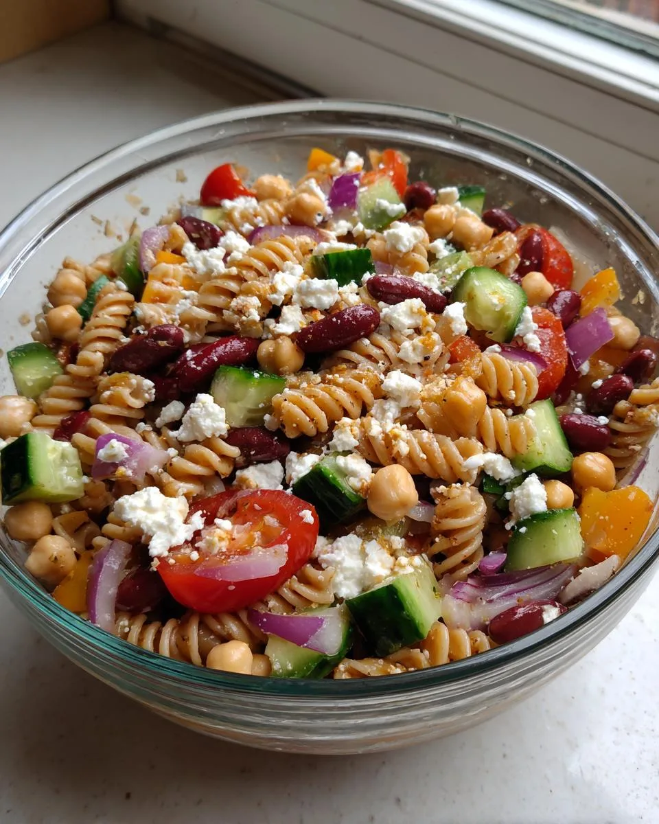 Fiber Rich Pasta Salad Recipe - detail 3