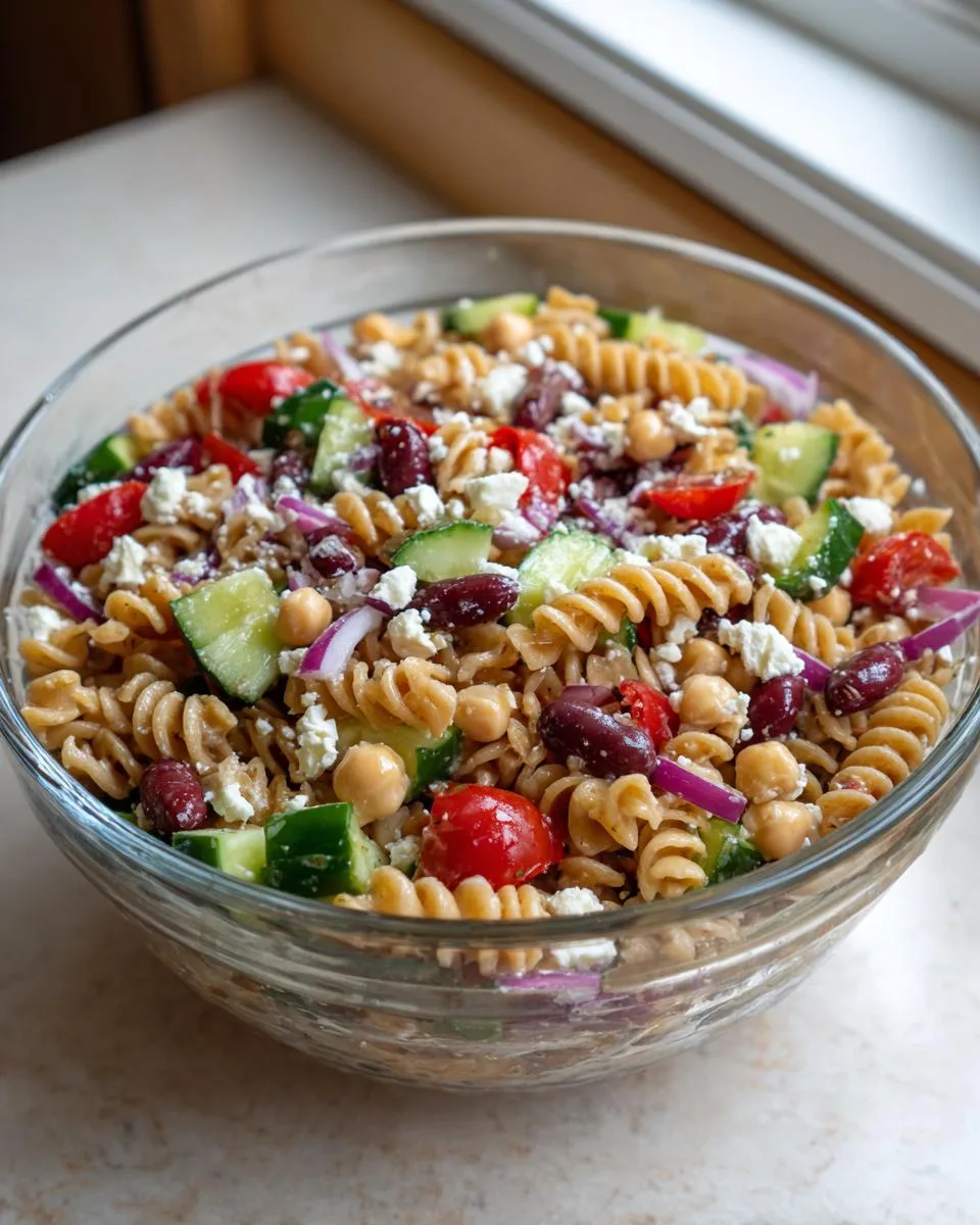 Fiber Rich Pasta Salad Recipe - detail 4