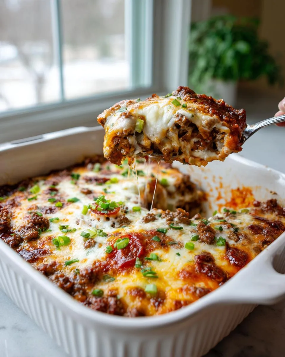 Ground Beef Pizza Casserole - detail 3