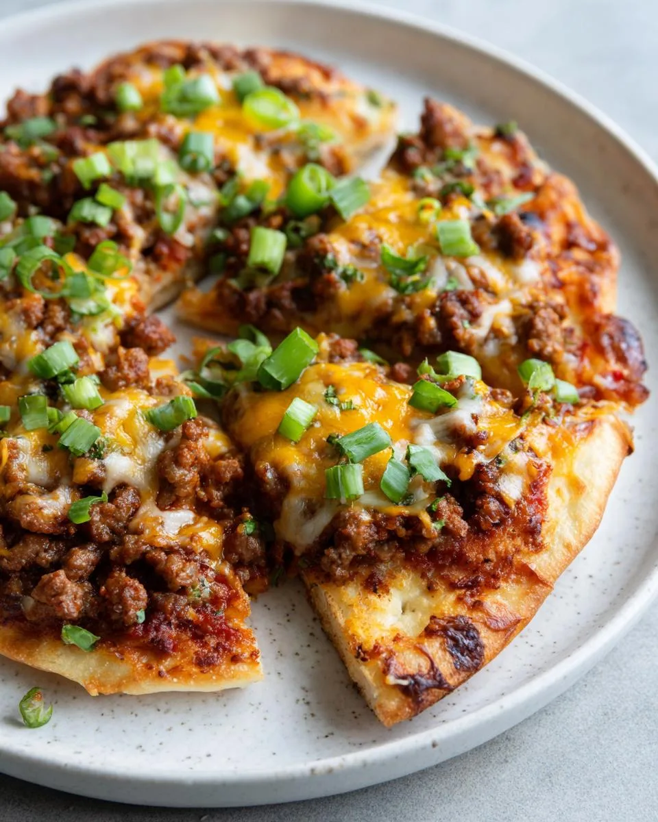 Ground Beef Taco Flatbread - detail 3