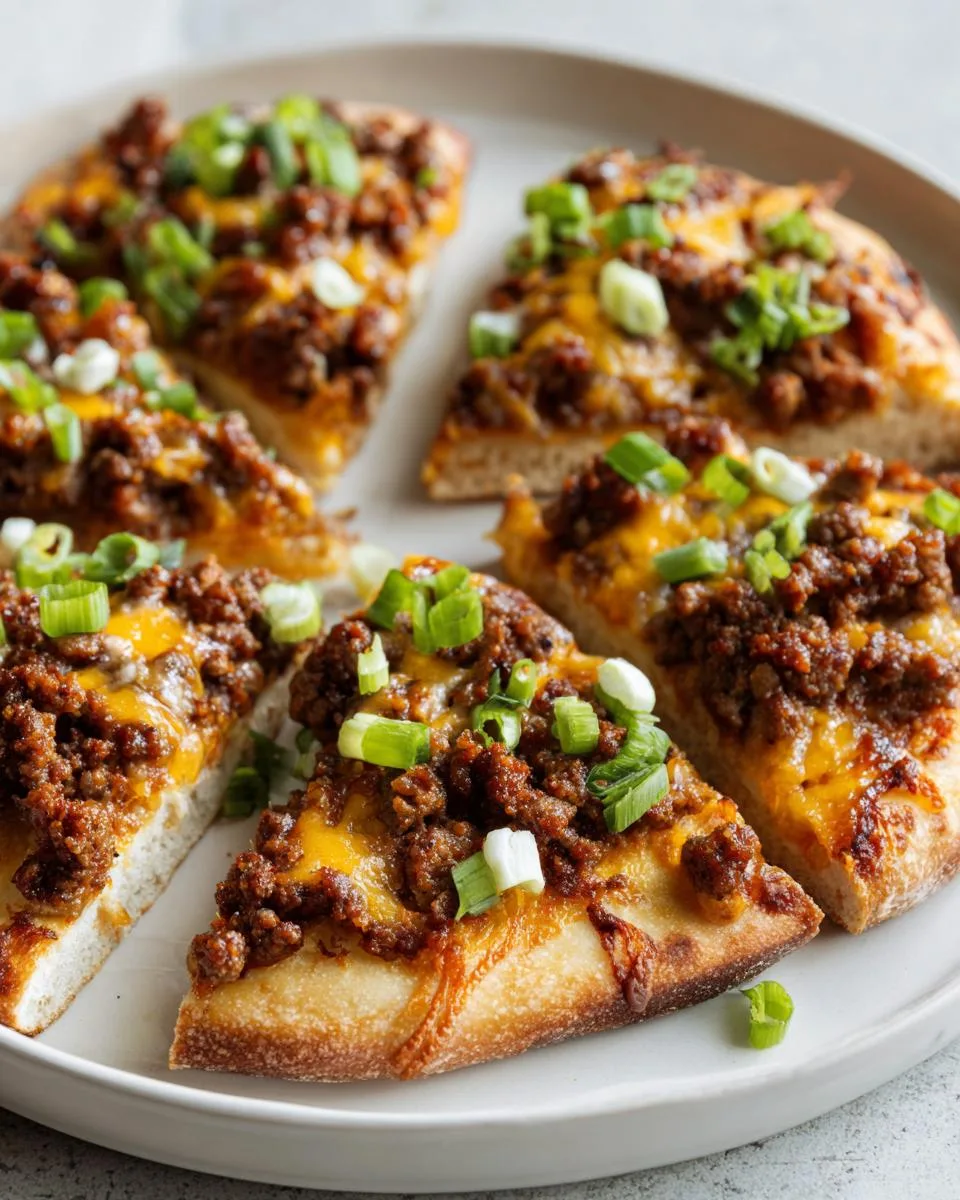 Ground Beef Taco Flatbread - detail 4