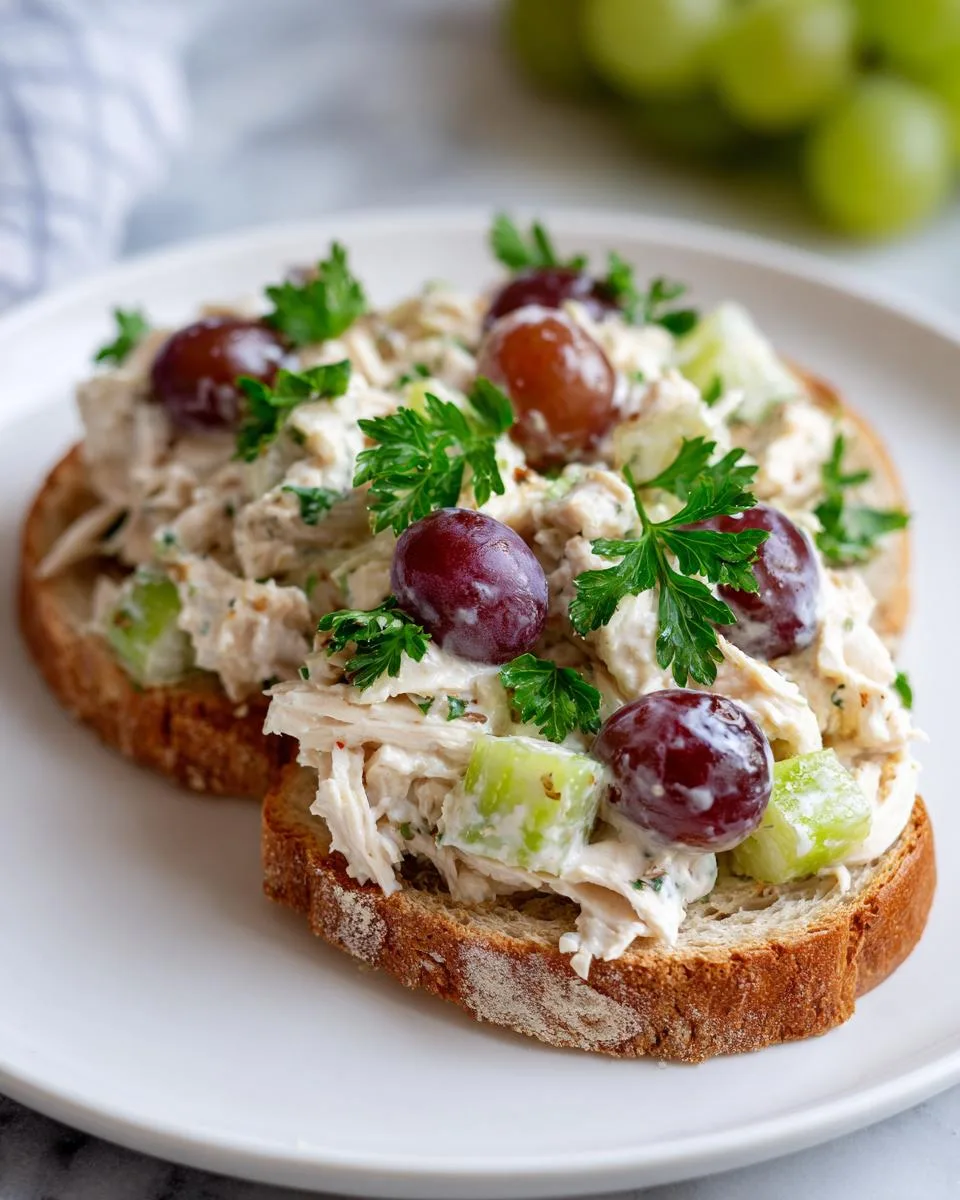 Healthy Chicken Salad Sandwich Filling - detail 1