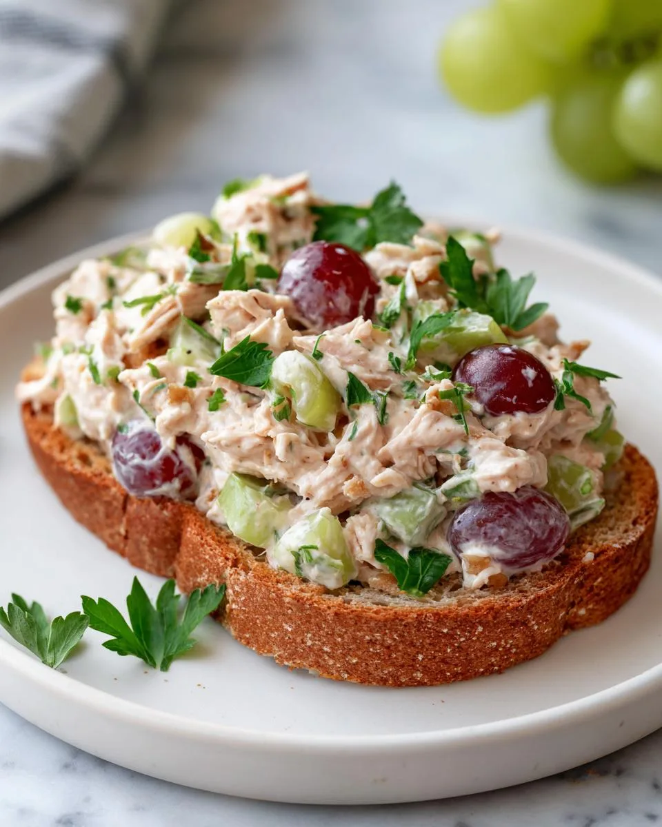 Healthy Chicken Salad Sandwich Filling - detail 2