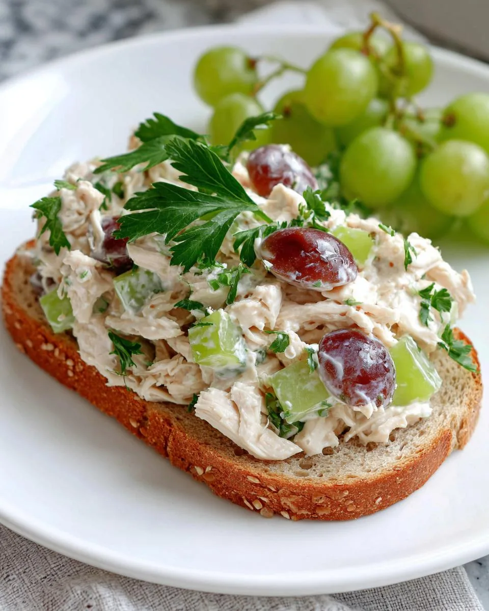 Healthy Chicken Salad Sandwich Filling - detail 4