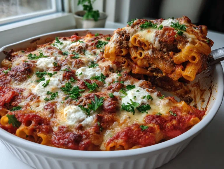High Protein Pasta Bake Recipe
