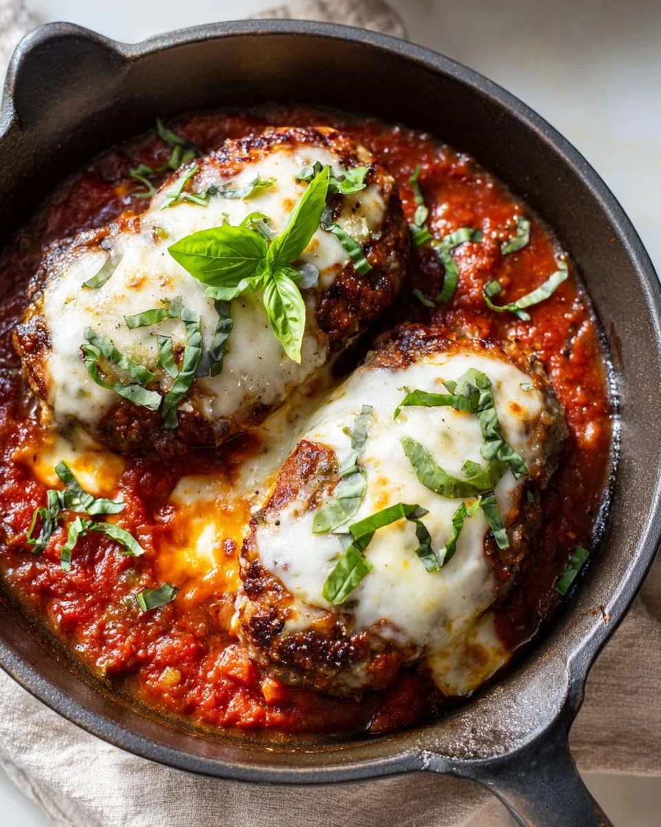 Italian Hamburger Steaks Recipe - detail 3