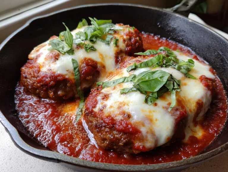Italian Hamburger Steaks Recipe