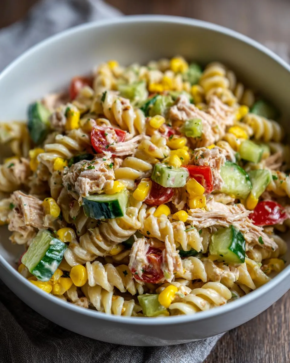 Light Tuna Pasta Lunch Bowl - detail 1
