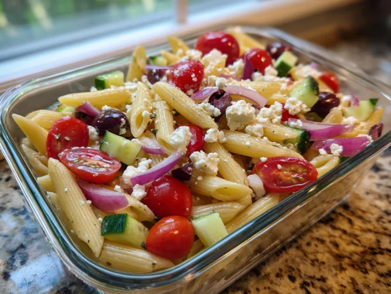 Meal Prep Pasta Salad