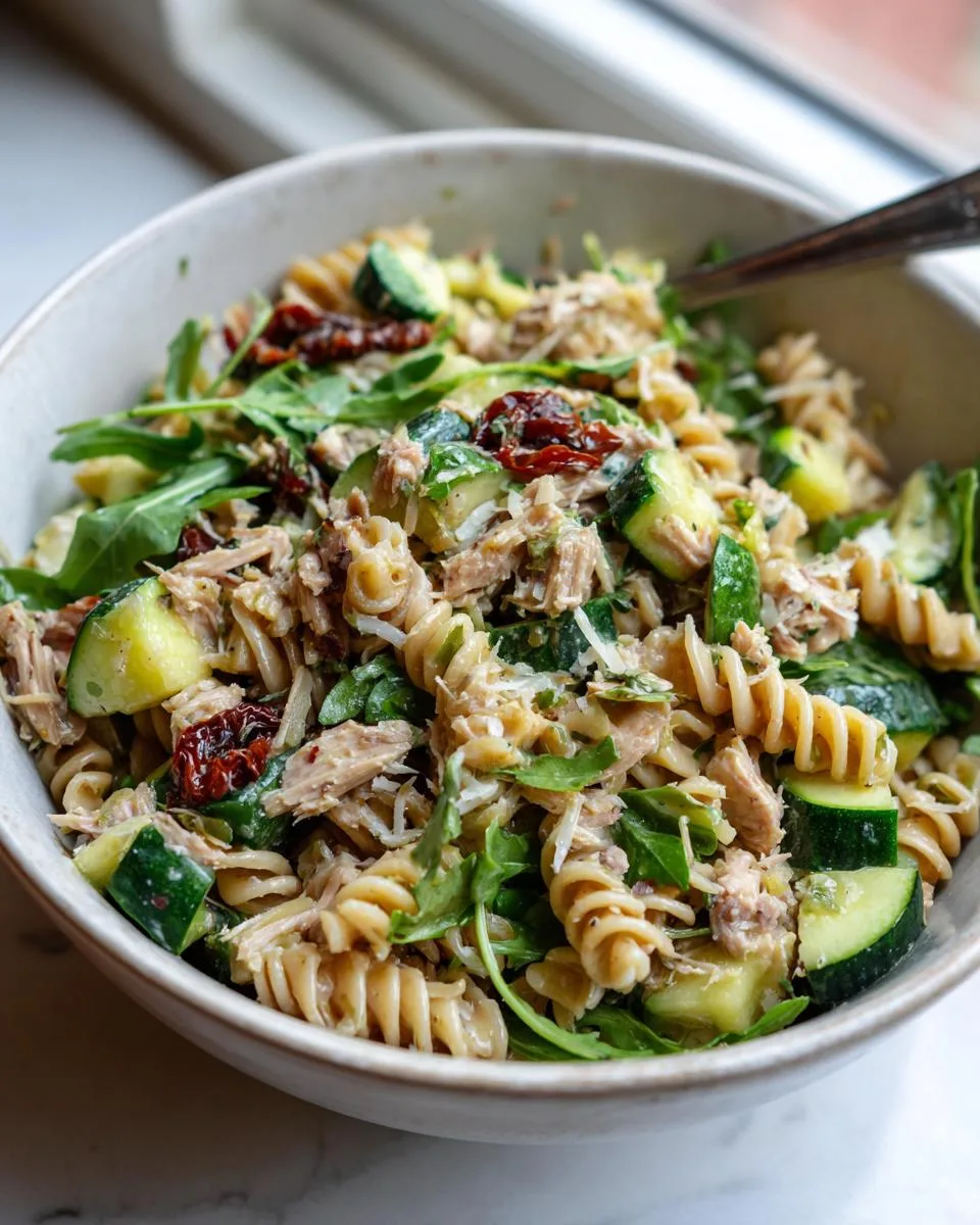 Mediterranean Tuna Pasta Salad Bowl - detail 1