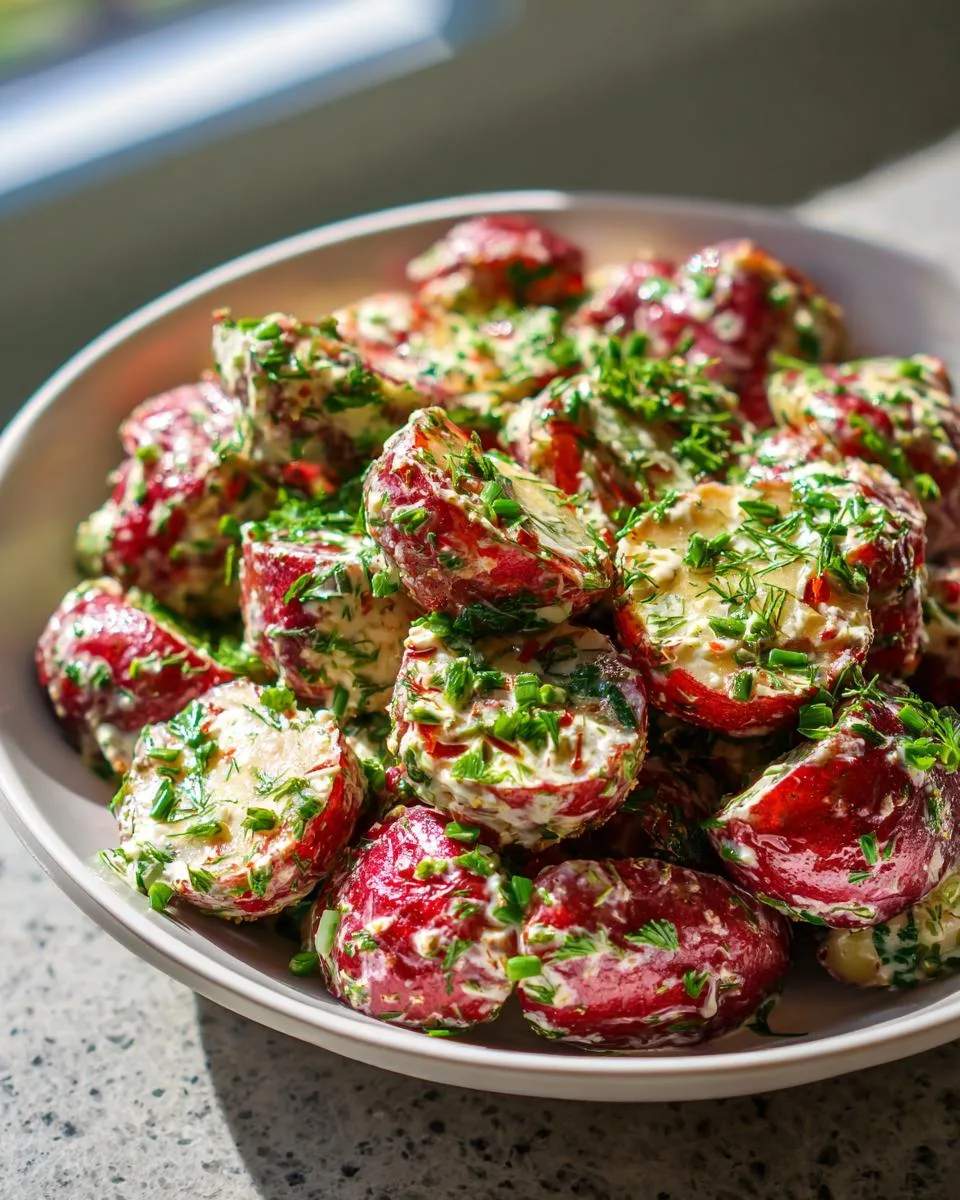 Mustard Horseradish Potato Salad - detail 4