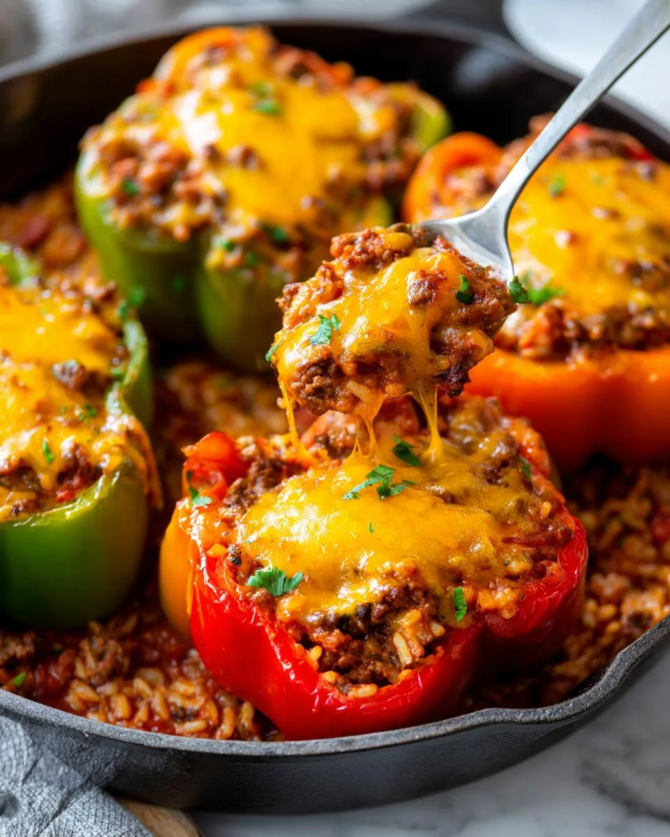 One Pan Stuffed Pepper Casserole - detail 1