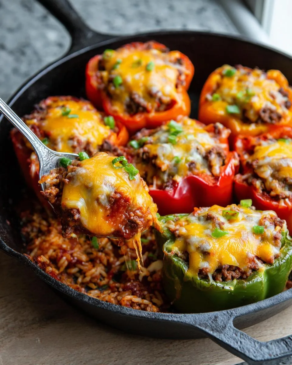 One Pan Stuffed Pepper Casserole - detail 2