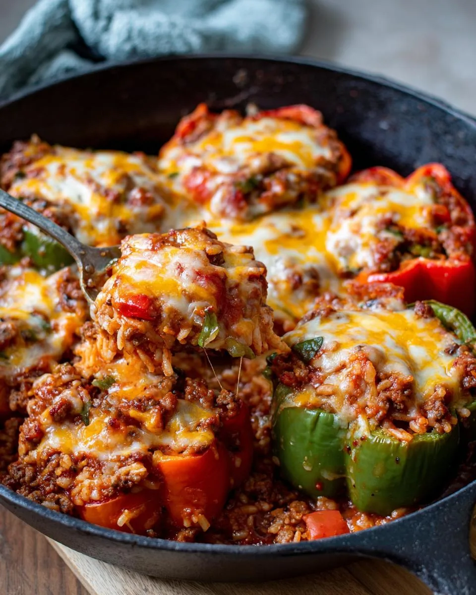 One Pan Stuffed Pepper Casserole - detail 3