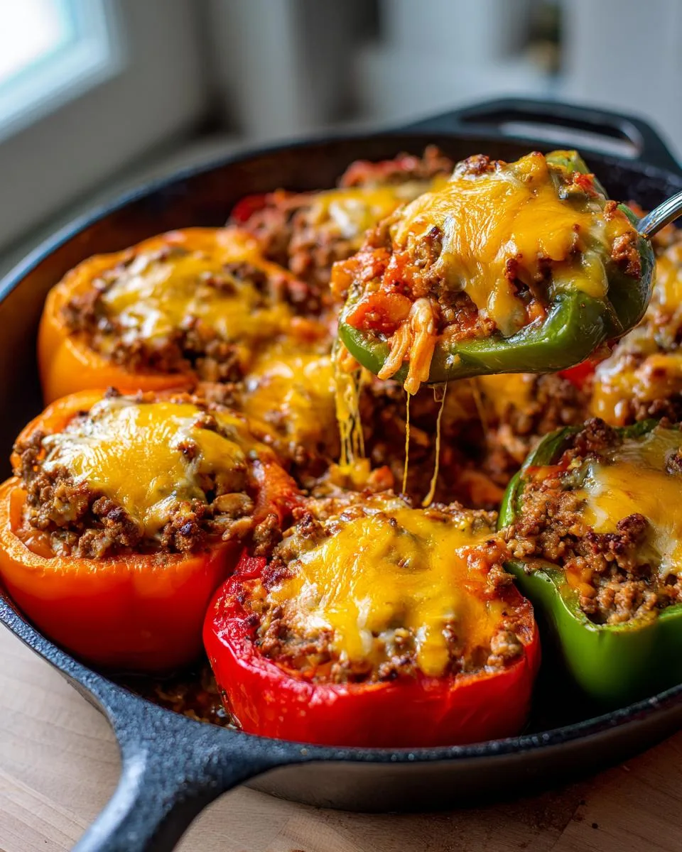 One Pan Stuffed Pepper Casserole - detail 4