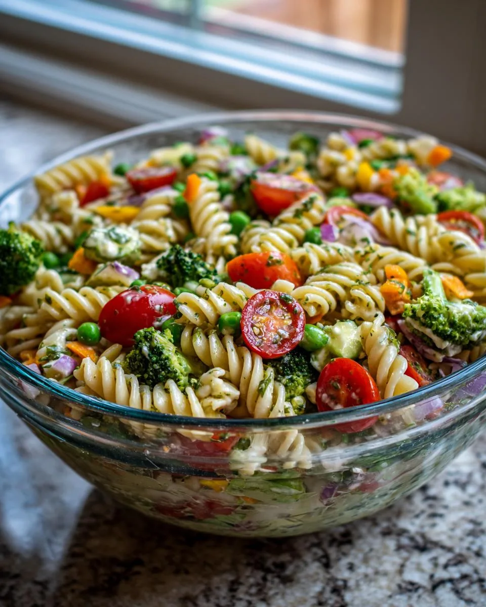 Picnic Pasta Salad Side Dish - detail 3