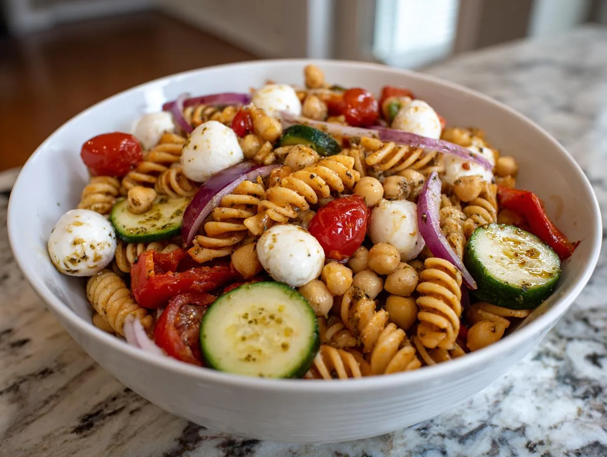 Irresistible Plant Protein Pasta Salad Bowl with 15g Protein