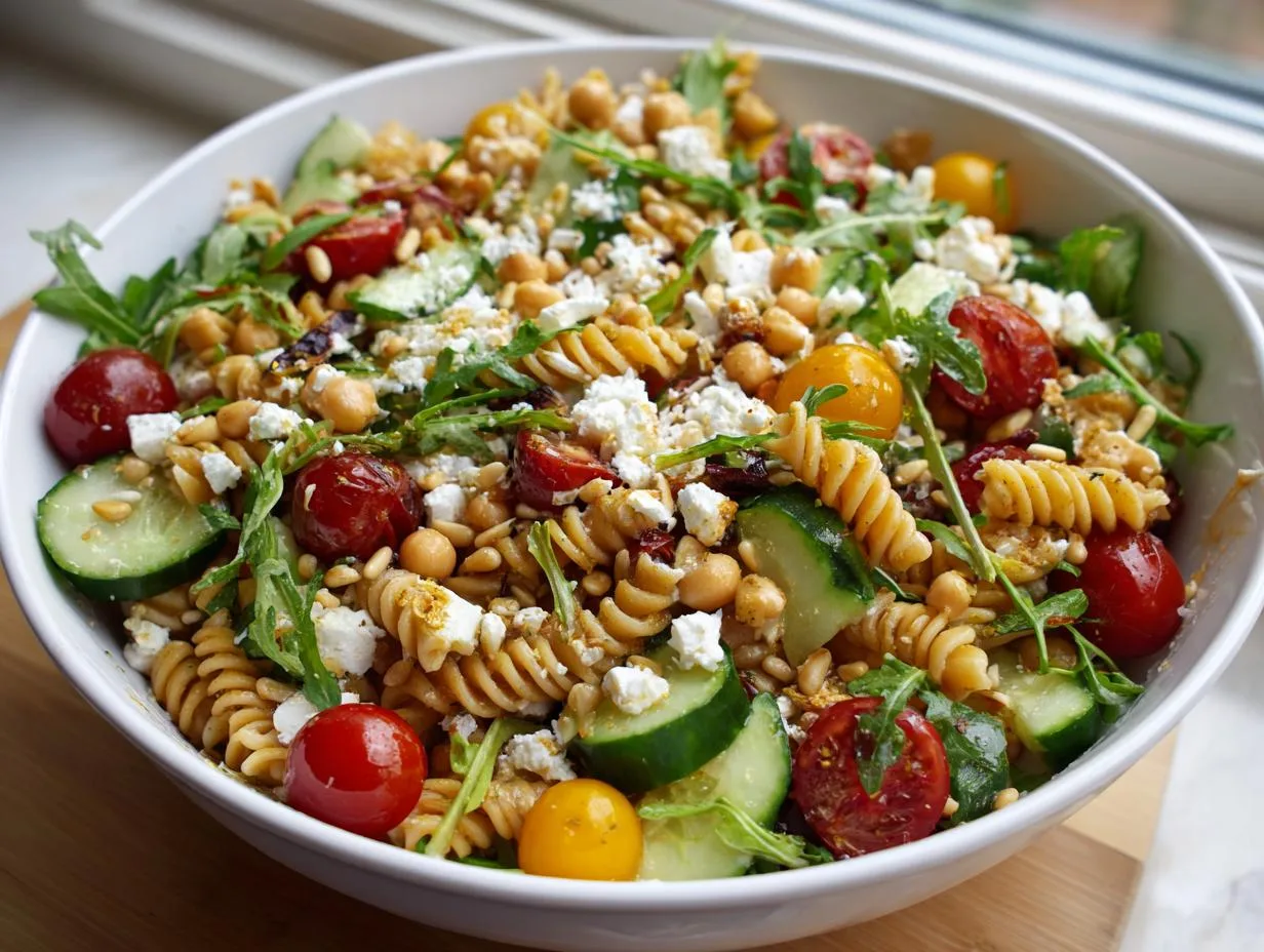 Incredible Potluck Pasta Salad Recipe for 100 Guests