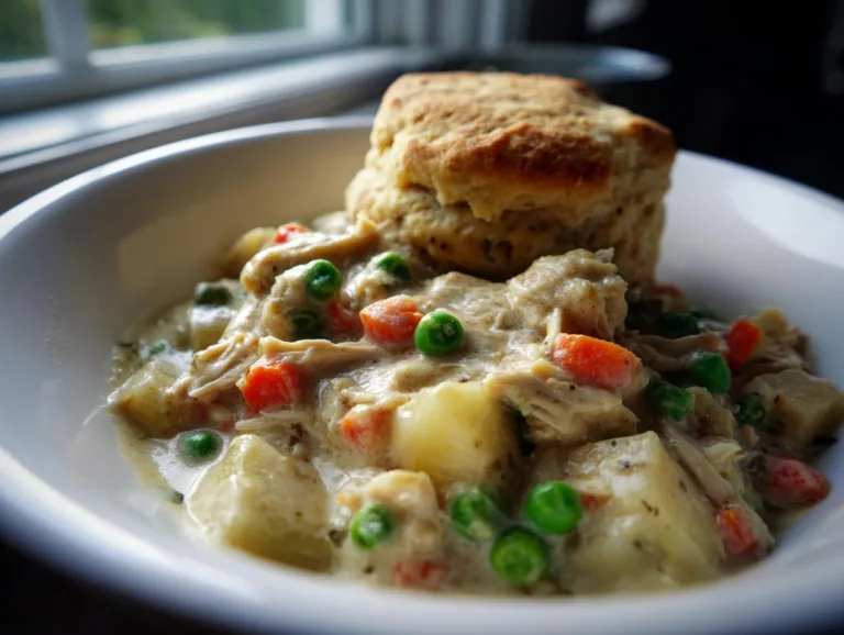 Slow Cooker Chicken Pot Pie