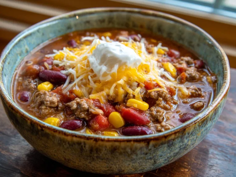Slow Cooker Taco Soup Recipe
