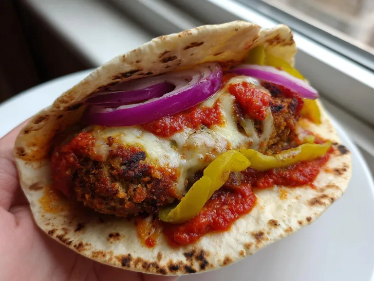 Smashed Meatball Sub Tacos
