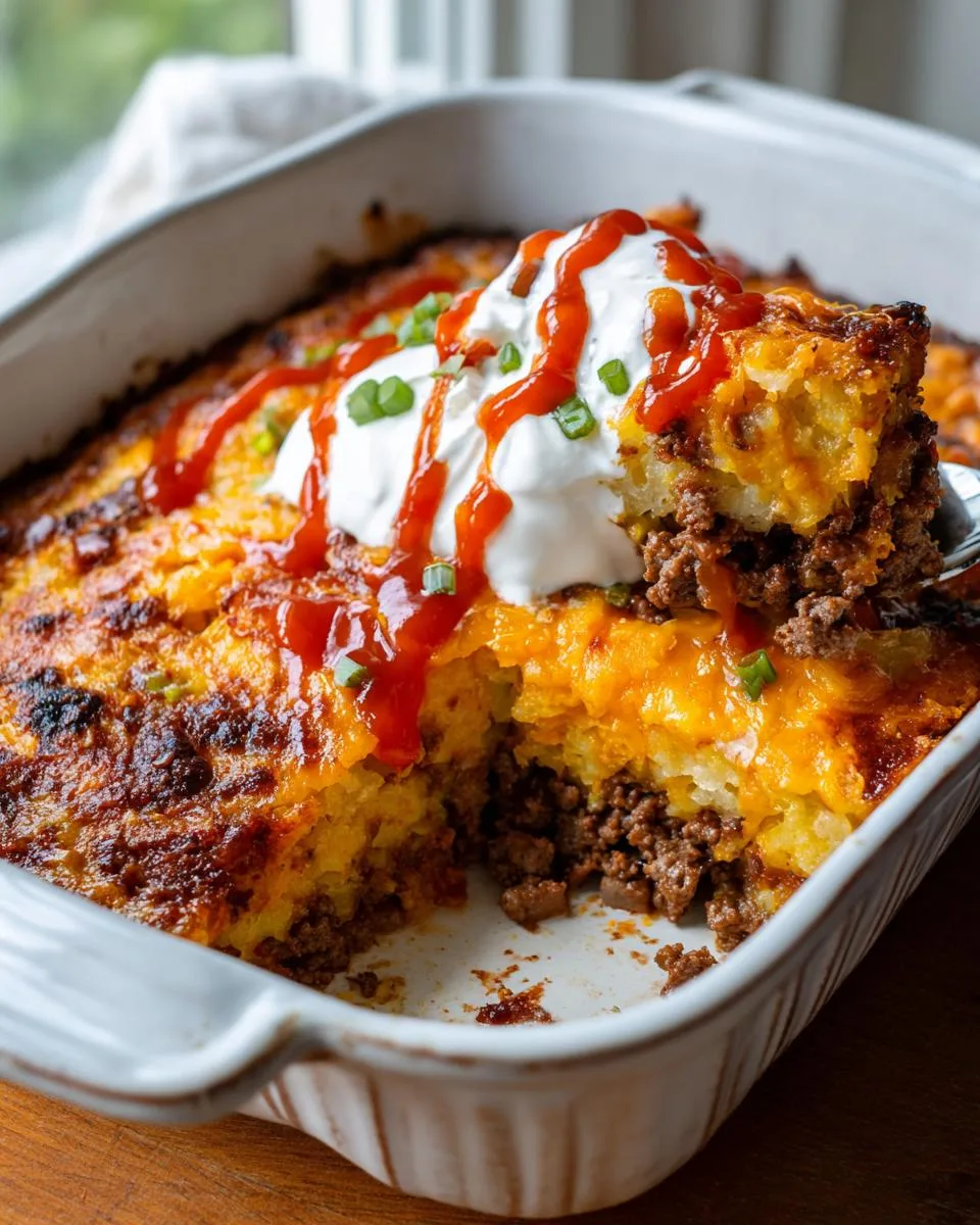 Taco Bell Potato Casserole - detail 3