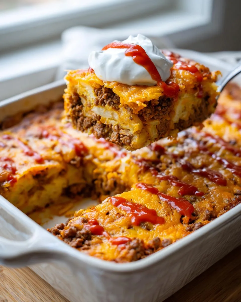 Taco Bell Potato Casserole - detail 4