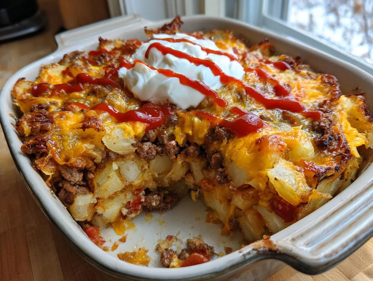 Irresistible 3 Pound Taco Bell Potato Casserole Bliss