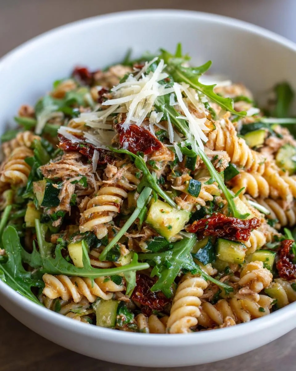 Veggie Tuna Pasta Salad Recipe - detail 1