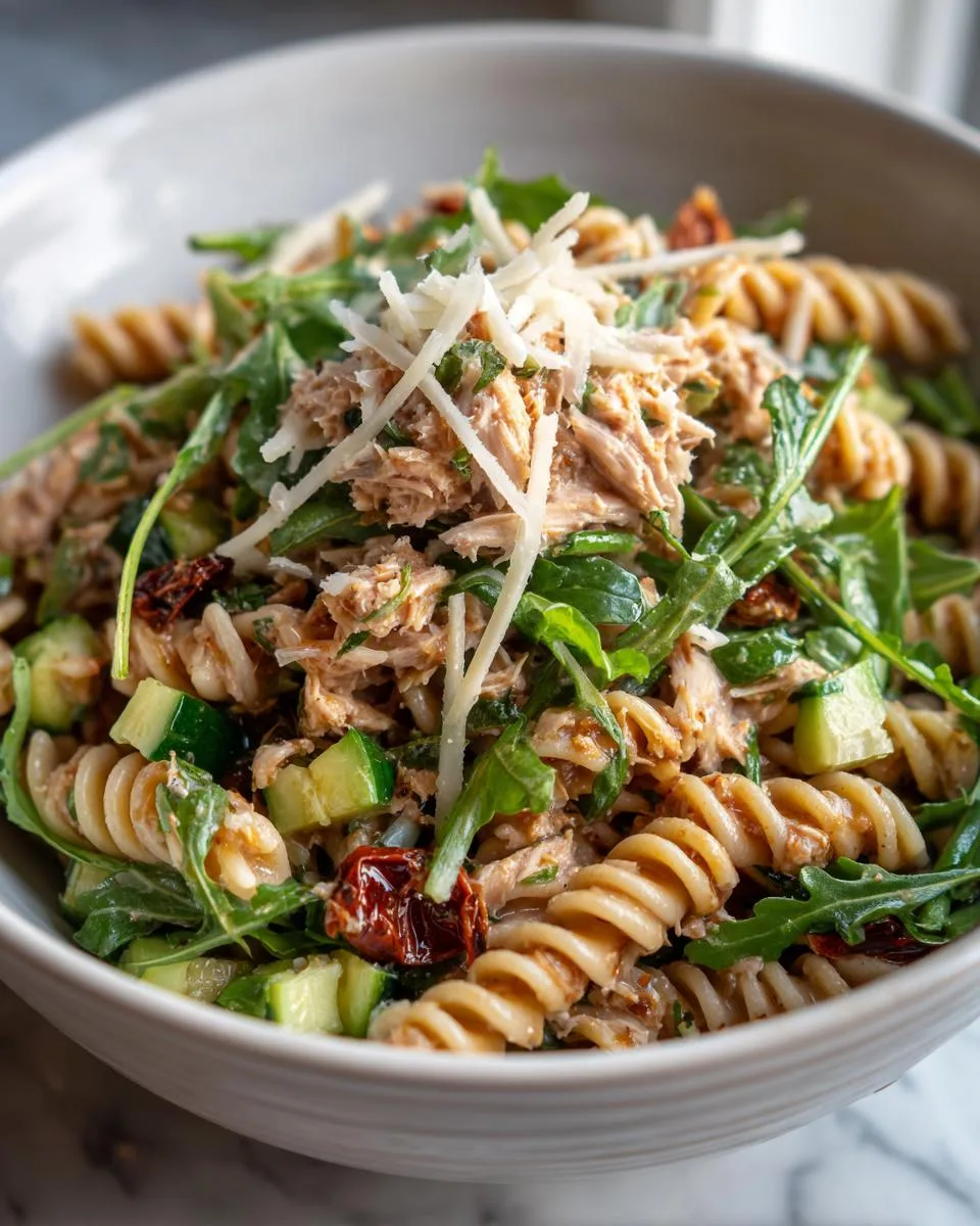 Veggie Tuna Pasta Salad Recipe - detail 2