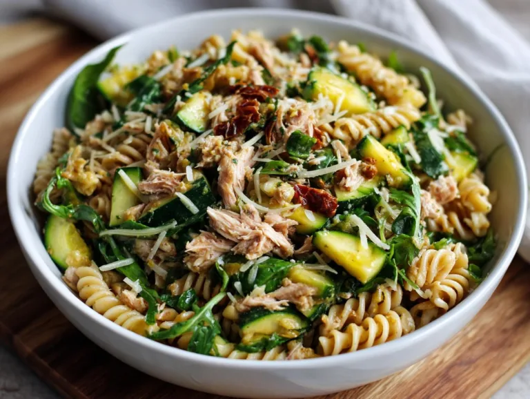 Veggie Tuna Pasta Salad Recipe